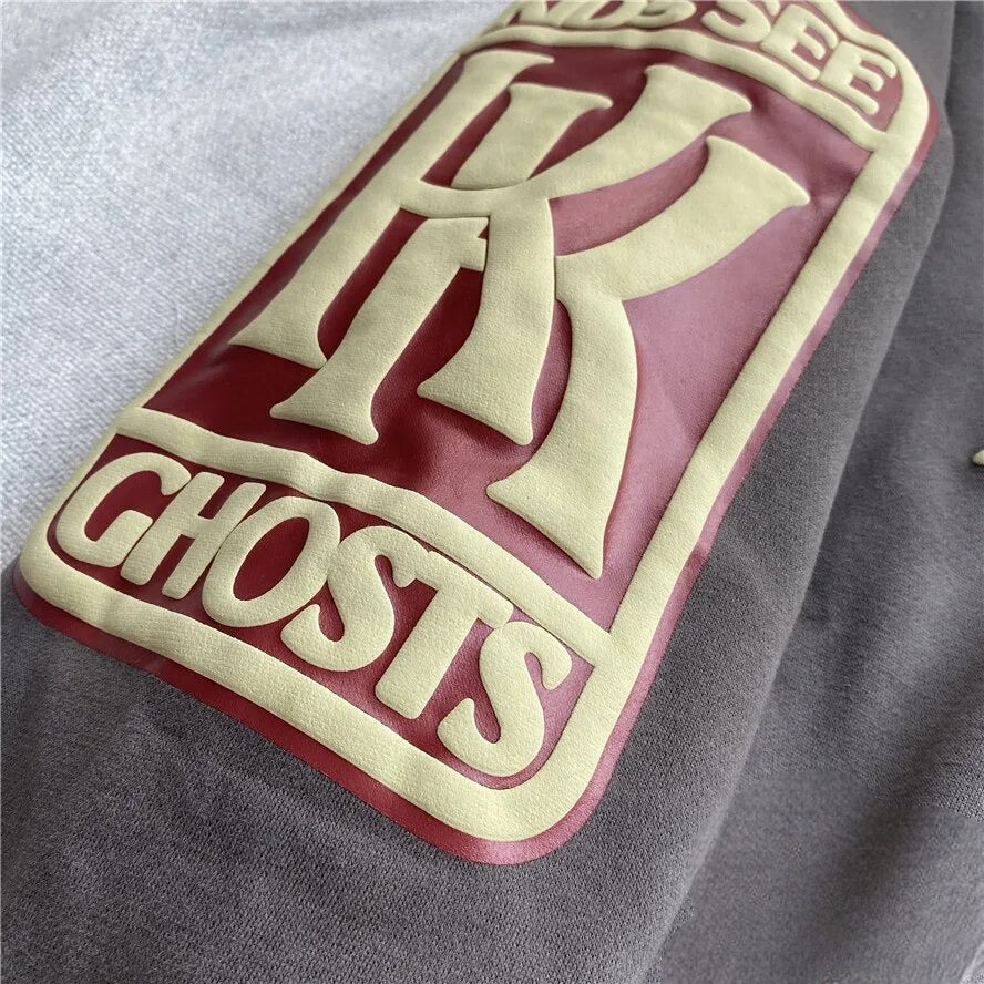'Lucky Me I See Ghosts' Gray Hoodie
