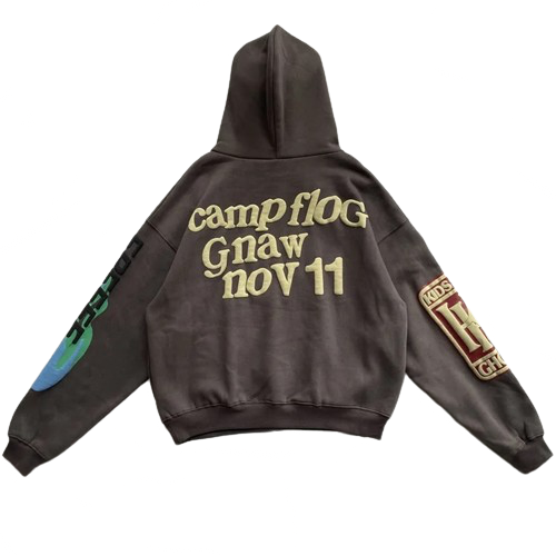 'Lucky Me I See Ghosts' Gray Hoodie