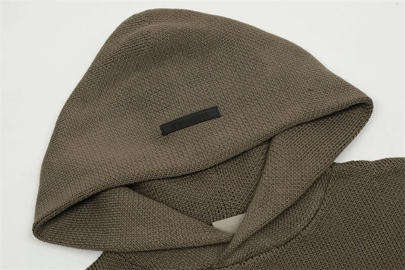 Essentials Knitted Hoodie