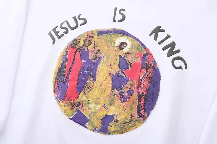 White Jesus Is King Sweatshirt