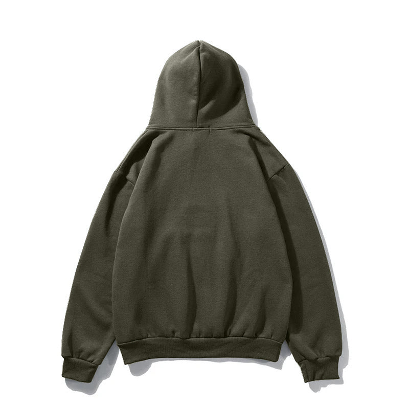 Army Green 'Born Again' Hoodie