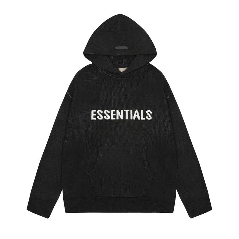 Essentials Knitted Hoodie