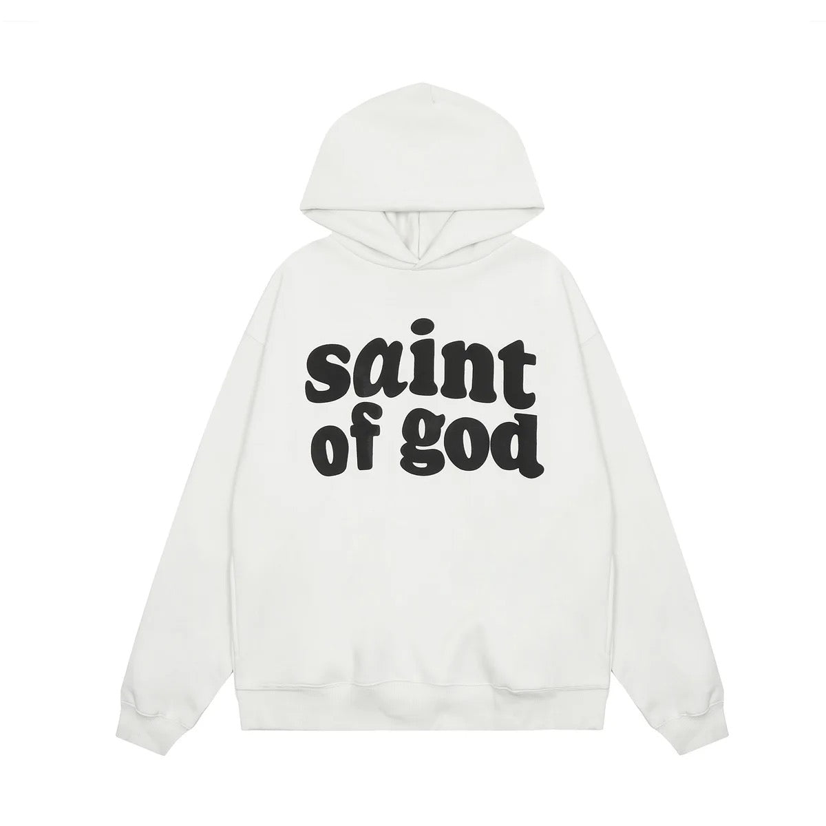White Saint of God Hoodie