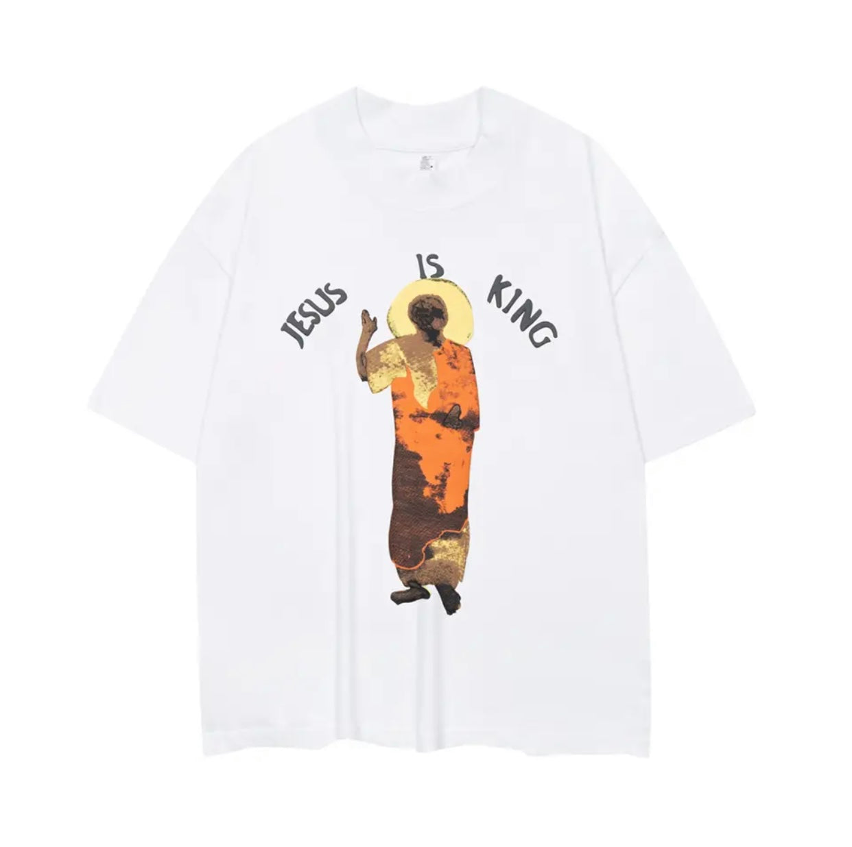 White Jesus Is King Tee