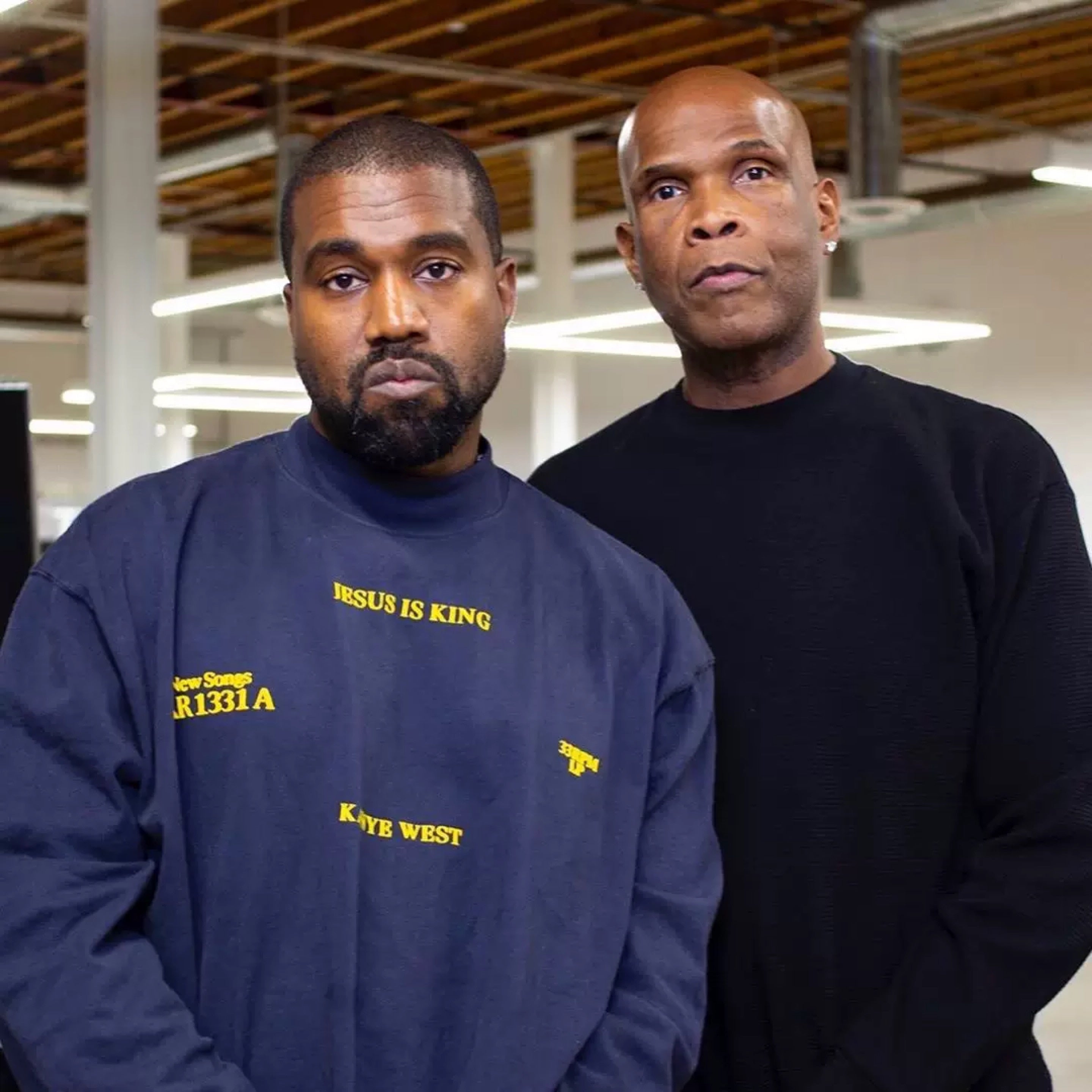 Navy Jesus Is King Sweatshirt