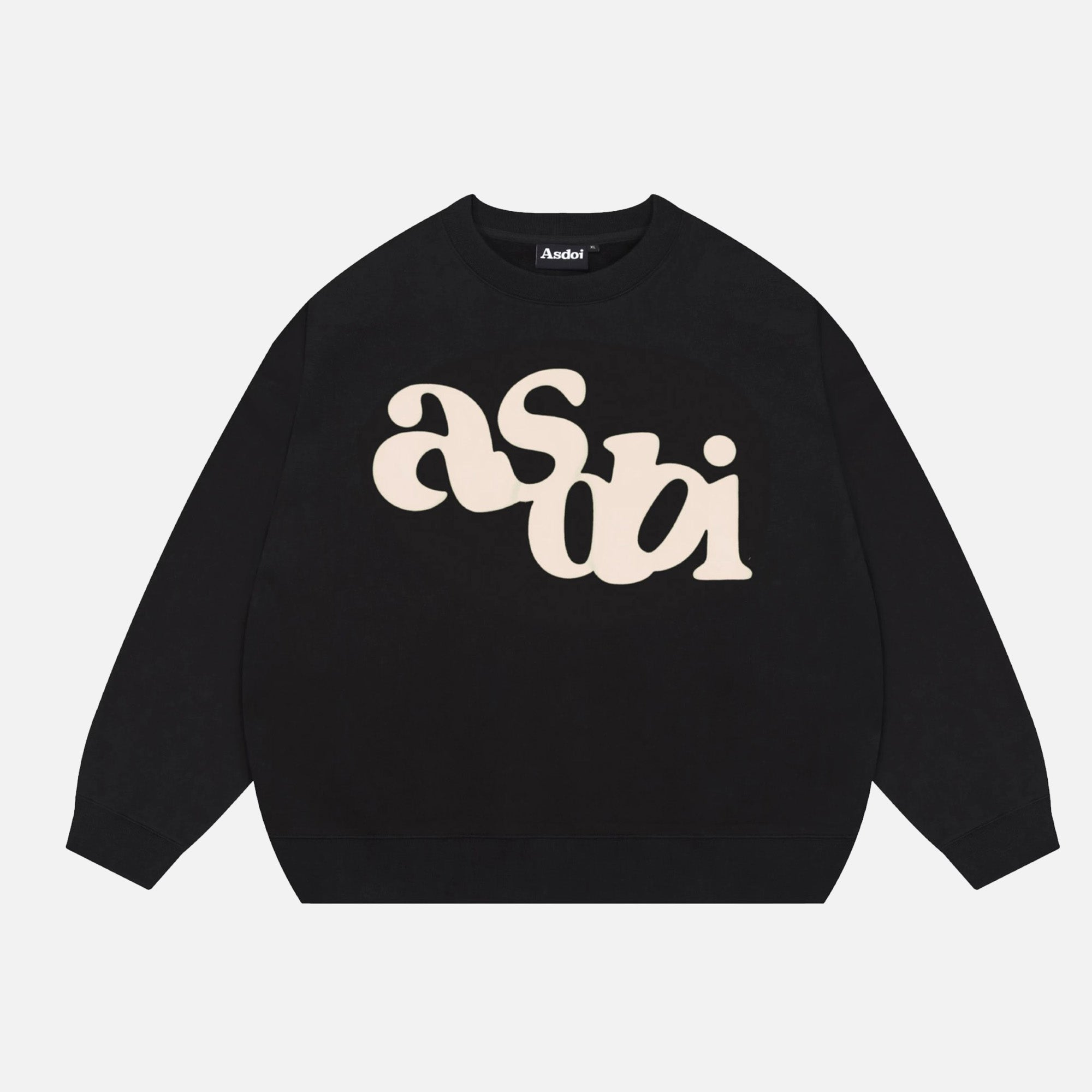 Black ‘Asdoi’ Sweatshirt