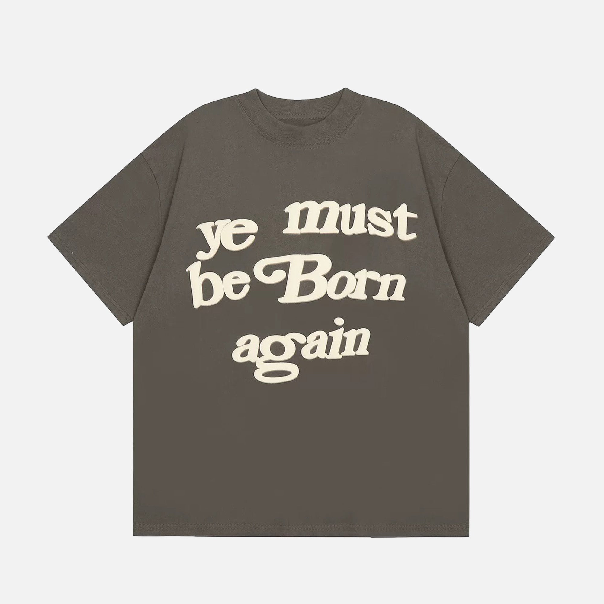 Gray ‘Born Again’ T-Shirt