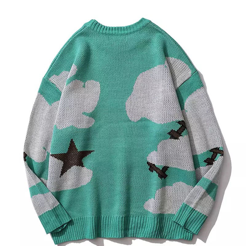 Mint Green Harakuju Vintage Sweatshirt
