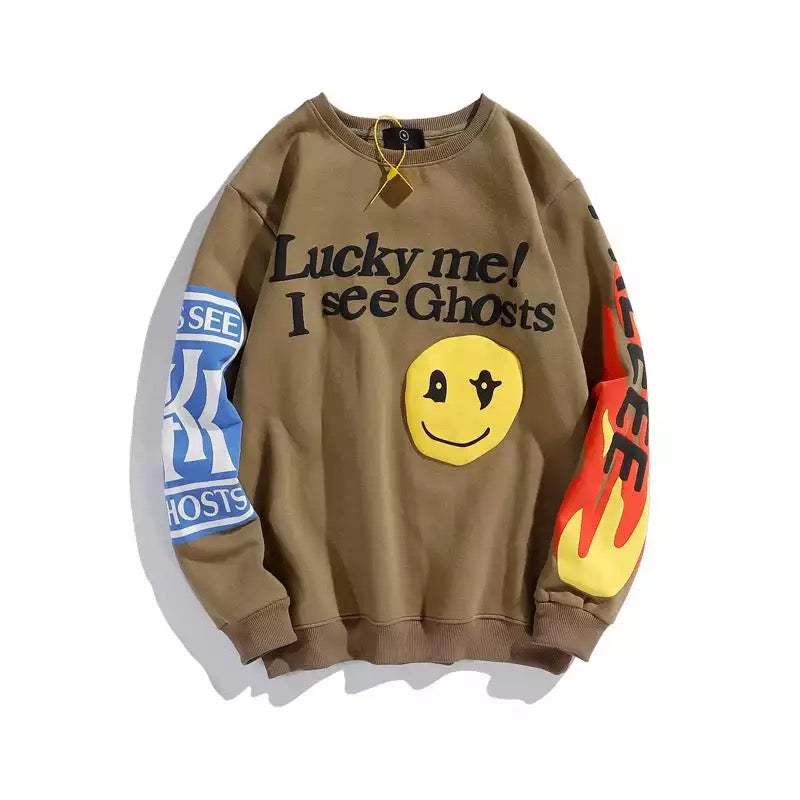 Green 'Lucky Me' Sweatshirt