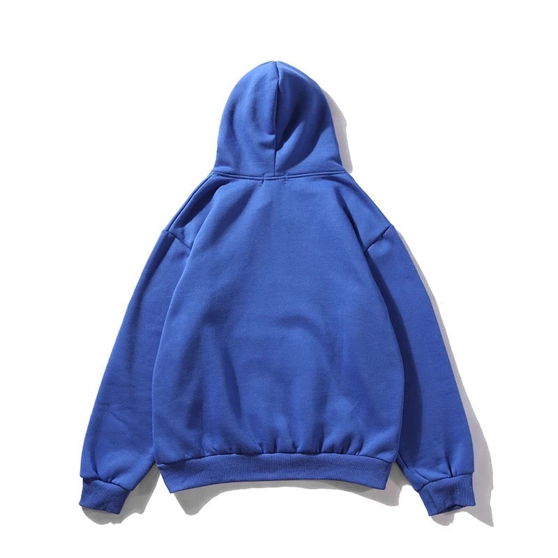 Cobalt Blue 'Born Again' Hoodie